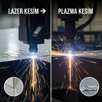 Lazer Kesim mi, Plazma Kesim mi? Hangi Teknoloji Daha Hassas? Lazer Kesim mi, Plazma Kesim mi? Hangi Teknoloji Daha Hassas?